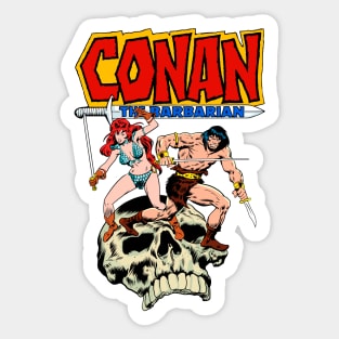 Barbarian and Sonja Sticker